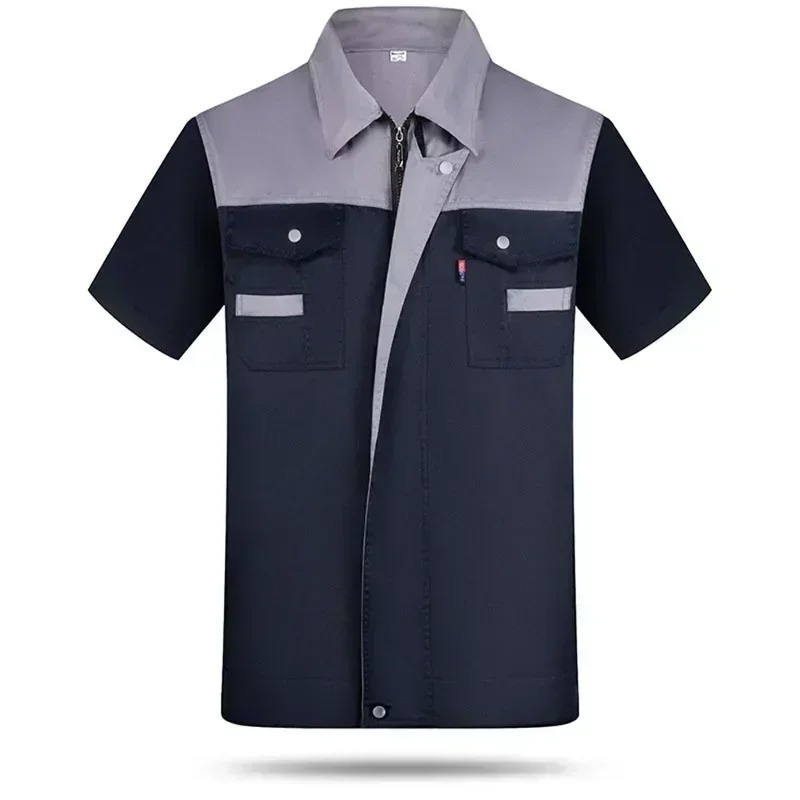 Wedding Job - Men Women Short Sleeve Work Coat