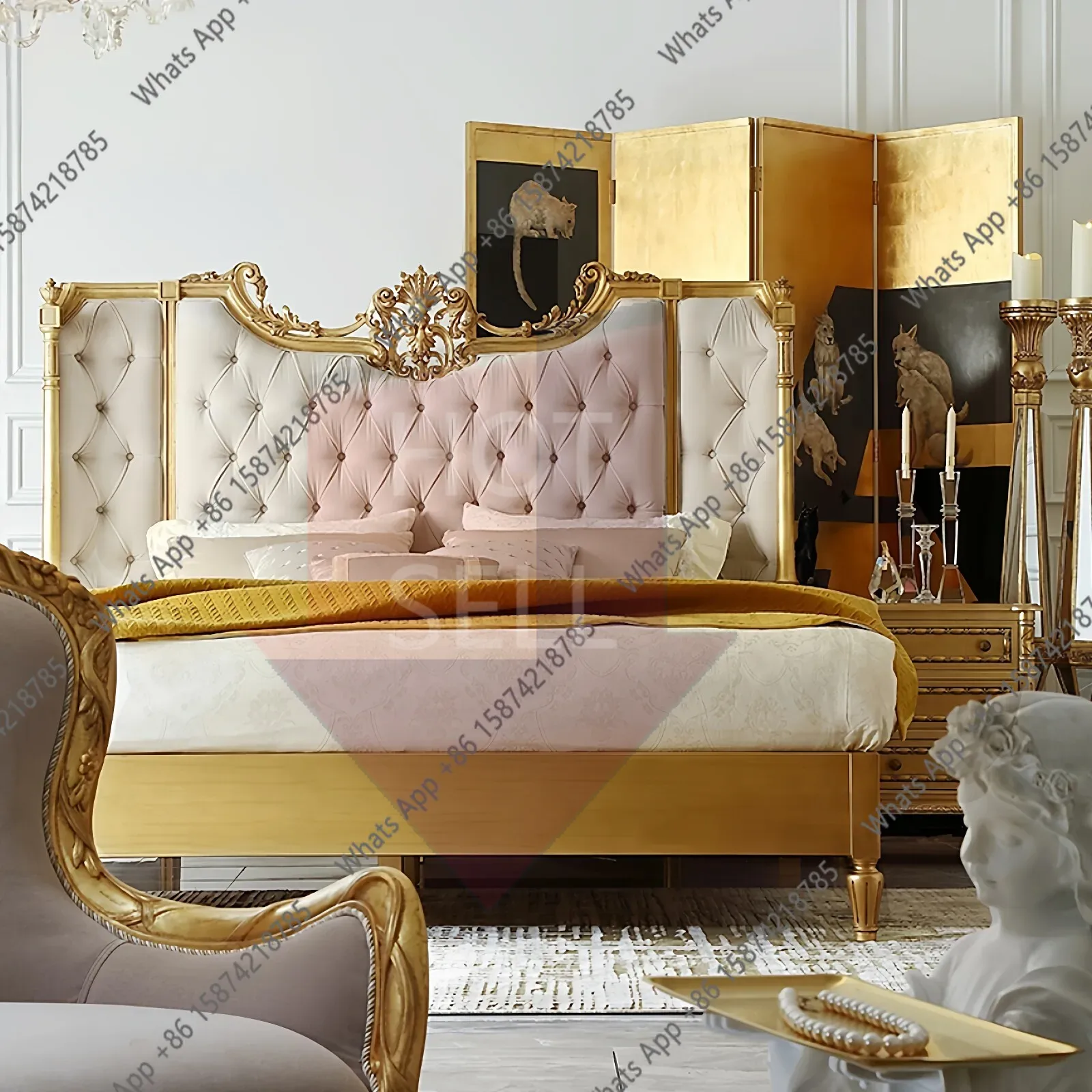 Wedding Qq - Qq Mn Court French Gold Retro