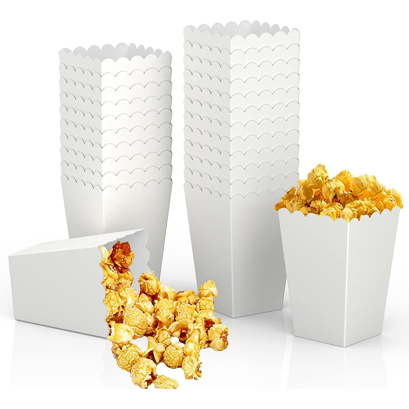 Wedding Supply.Box - 12pcs Paper Candy Cartons Popcorn Box