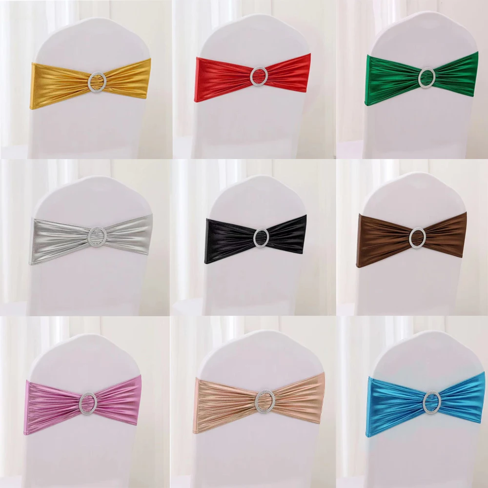 Chair Sash Organza - 10/50/100pc Wedding Chair Decoration Chair Sashes