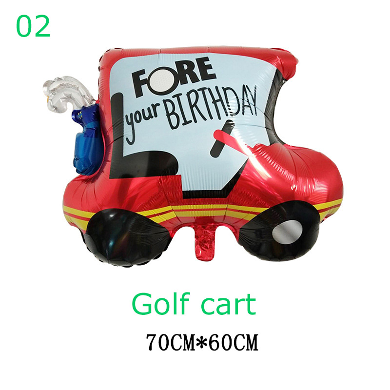 1PC Cartoon Car Balloons Fire  - Wedding Qq recension och pris