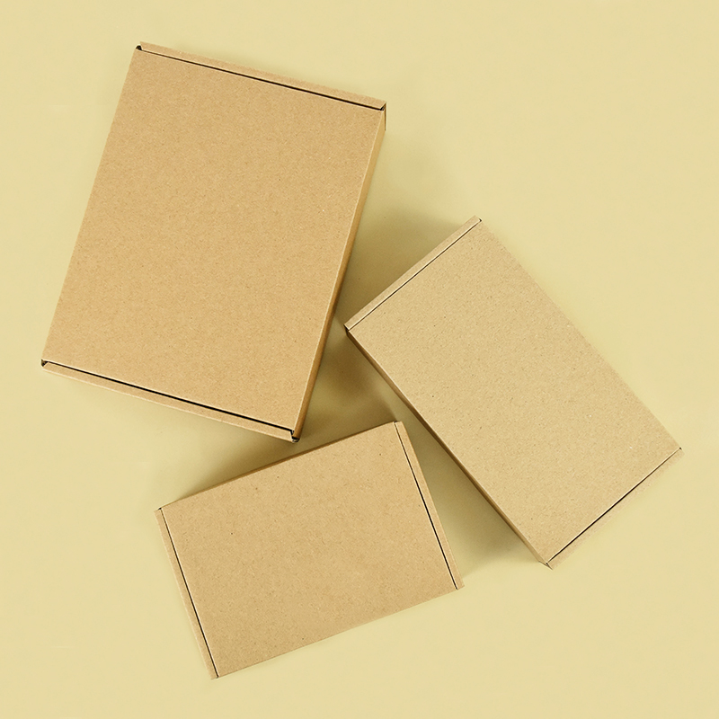 5Pcs 3 Sizes Brown Kraft Paper - Wedding Supply.Box recension och pris
