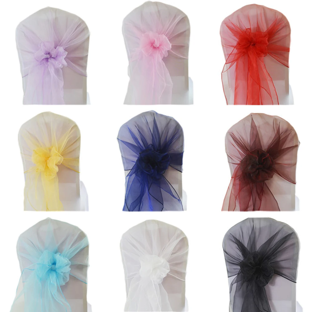 65x275cm Organza Chair Sash Fo - Chair Sash Organza recension och pris