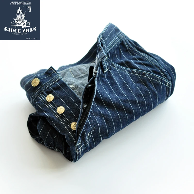 Saucezhan Striped Jeans Men Vi - Wedding Job recension och pris