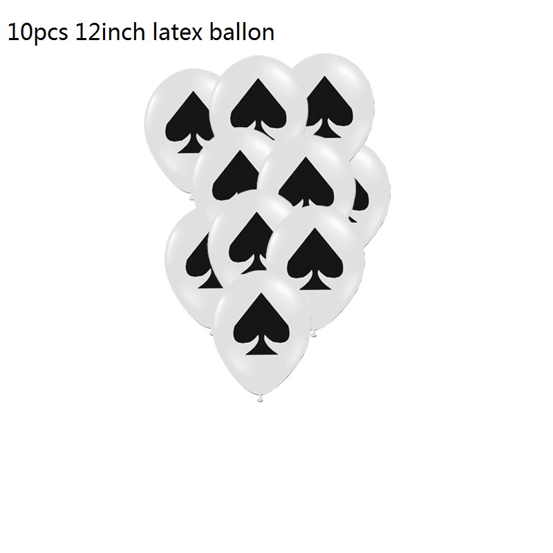10pcs/lot 12inch Spades/Hearts - Wedding Qq recension och pris