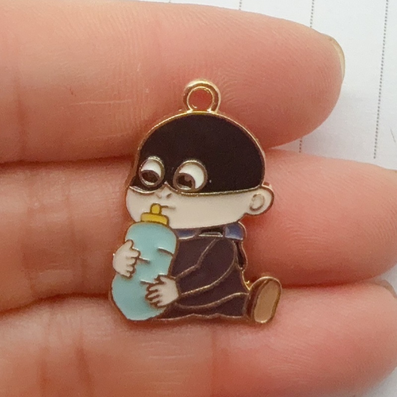 10pcs alloy drip oil cartoon p - Wedding Yes recension och pris