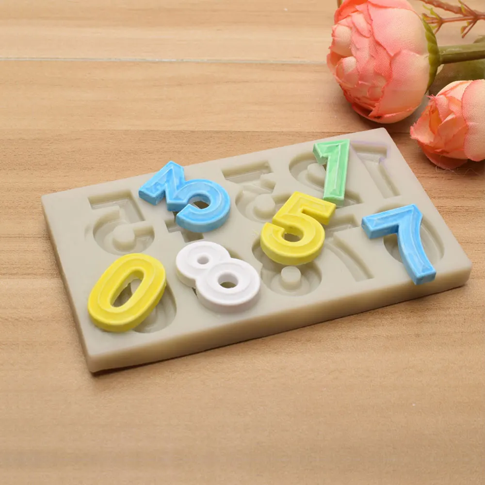 Aesthetic Numbers Candle Molds - Unity Candle Set recension och pris