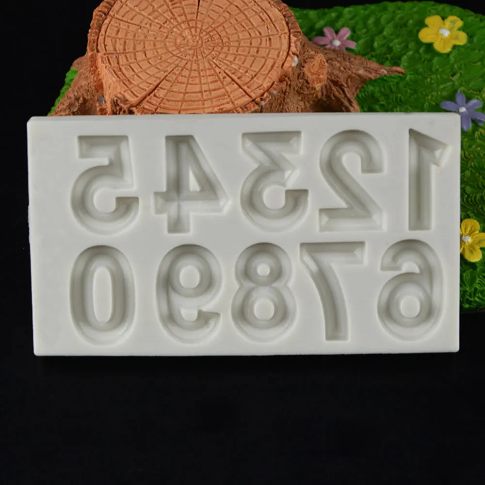 Aesthetic Numbers Candle Molds - Unity Candle Set recension och pris