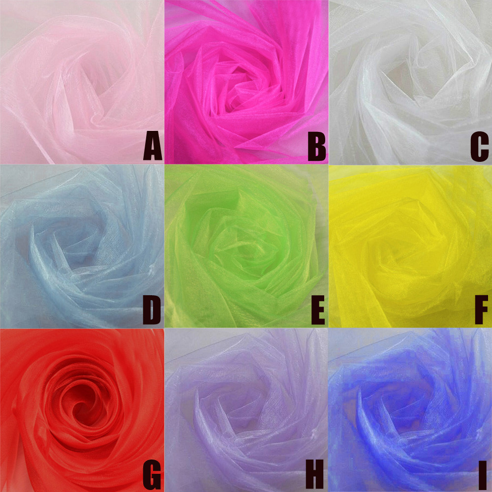 Wedding Decoration Tulle Roll  - Chair Sash Organza recension och pris