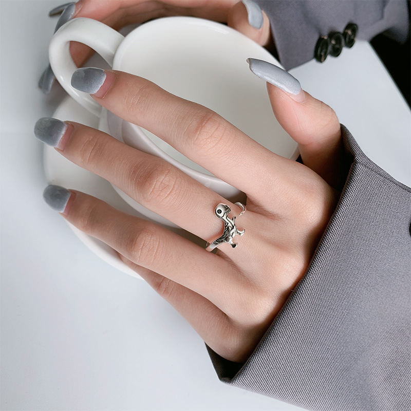 New in Silver 925 Dinosaur Wom - Wedding Job recension och pris