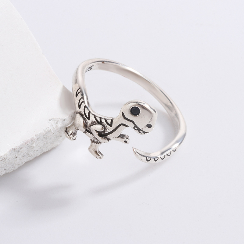 New in Silver 925 Dinosaur Wom - Wedding Job recension och pris