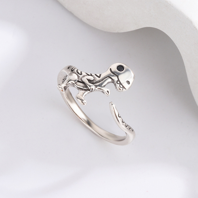 New in Silver 925 Dinosaur Wom - Wedding Job recension och pris