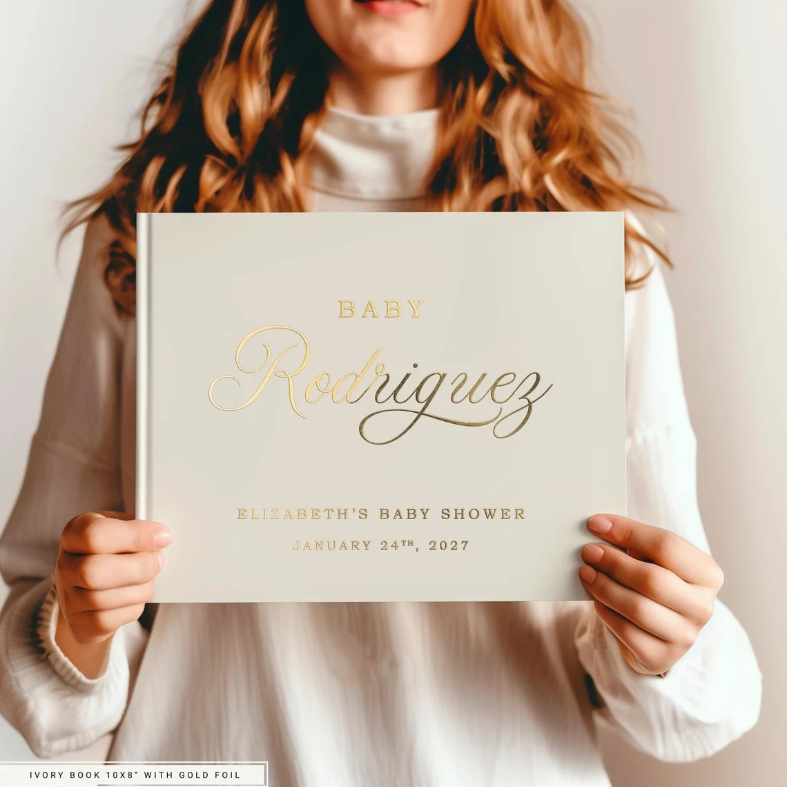 Custom Personalized Linen Wedd - Personalized Guest Book recension och pris