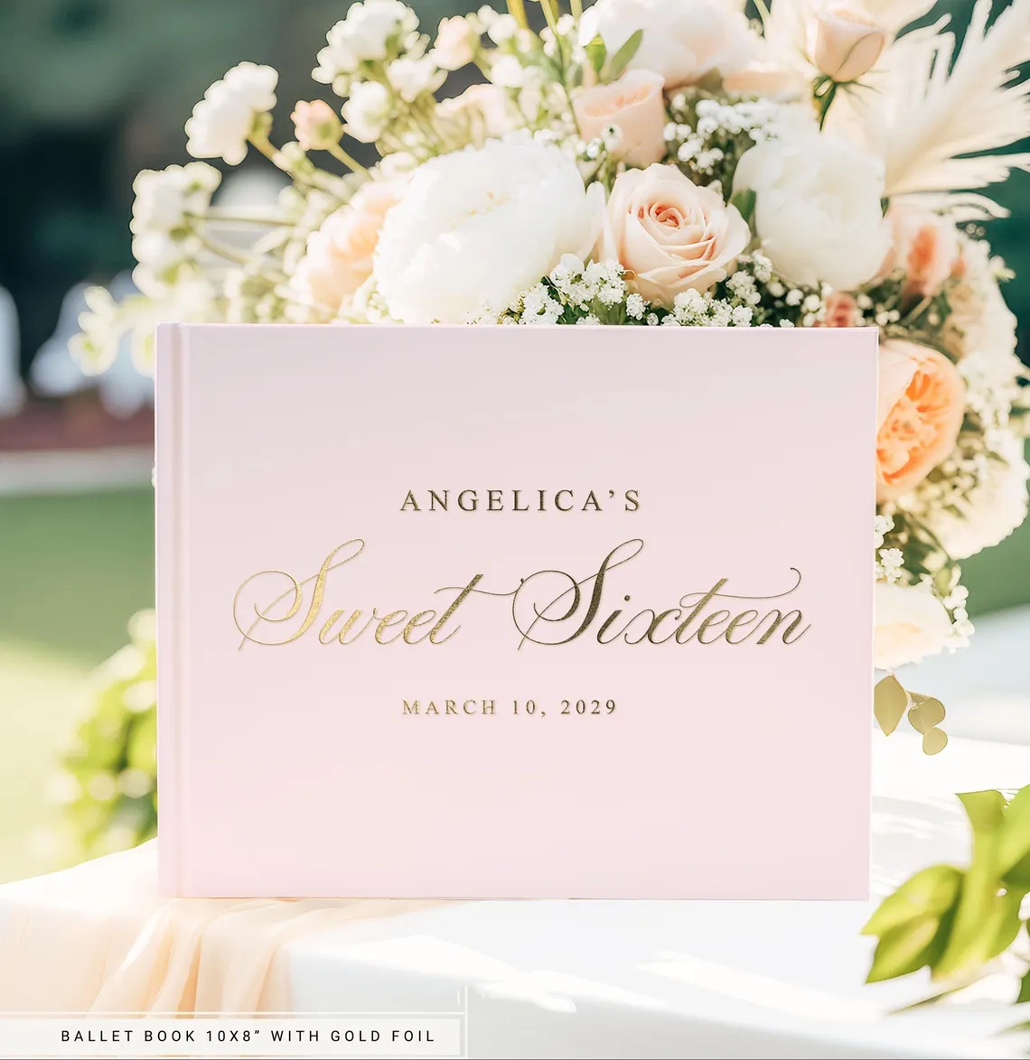 Custom Personalized Linen Wedd - Personalized Guest Book recension och pris