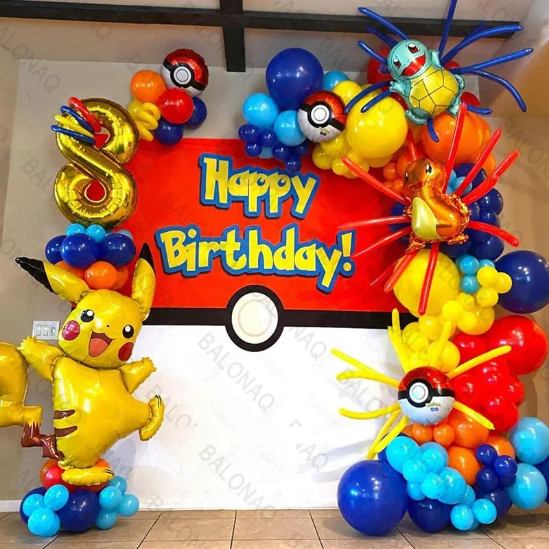 84pcs Pikachu Party Balloons G - Wedding Day Supply Kit recension och pris