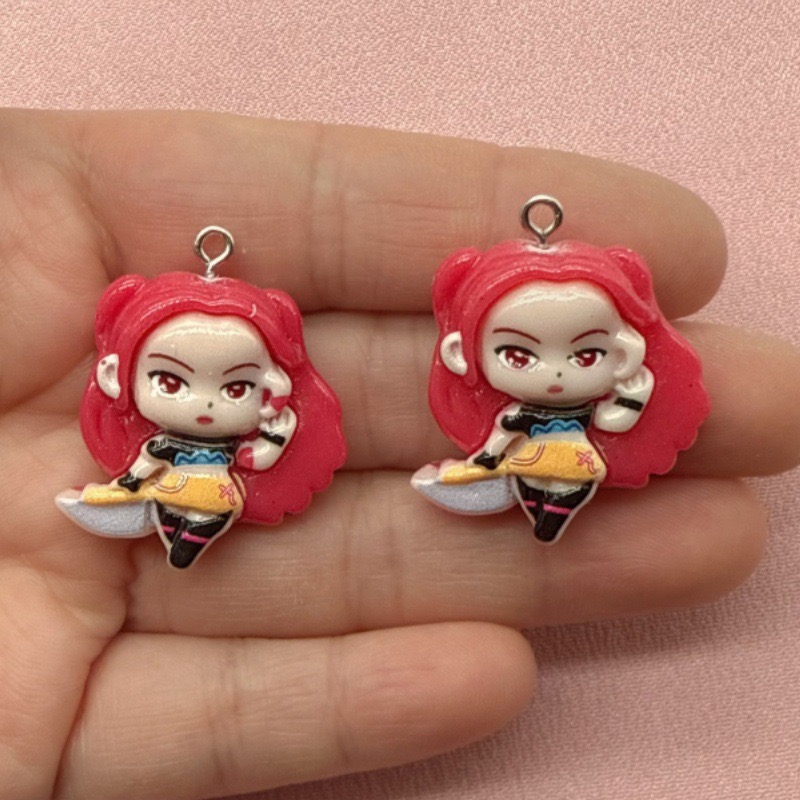 10pcs resin cartoon pendant, D - Wedding Yes recension och pris