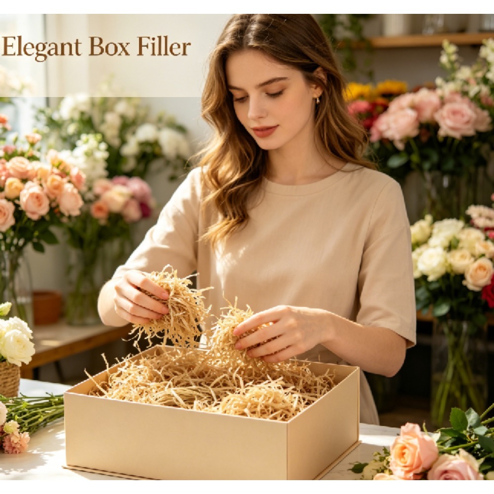 Natural Vintage Raffia Shred F - Wedding Supply.Box recension och pris