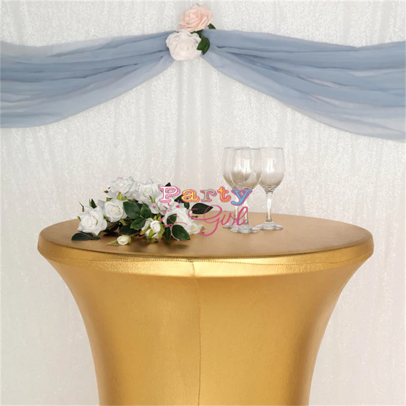 Hot Sale Metallic Spandex Tabl - Wedding Qq recension och pris