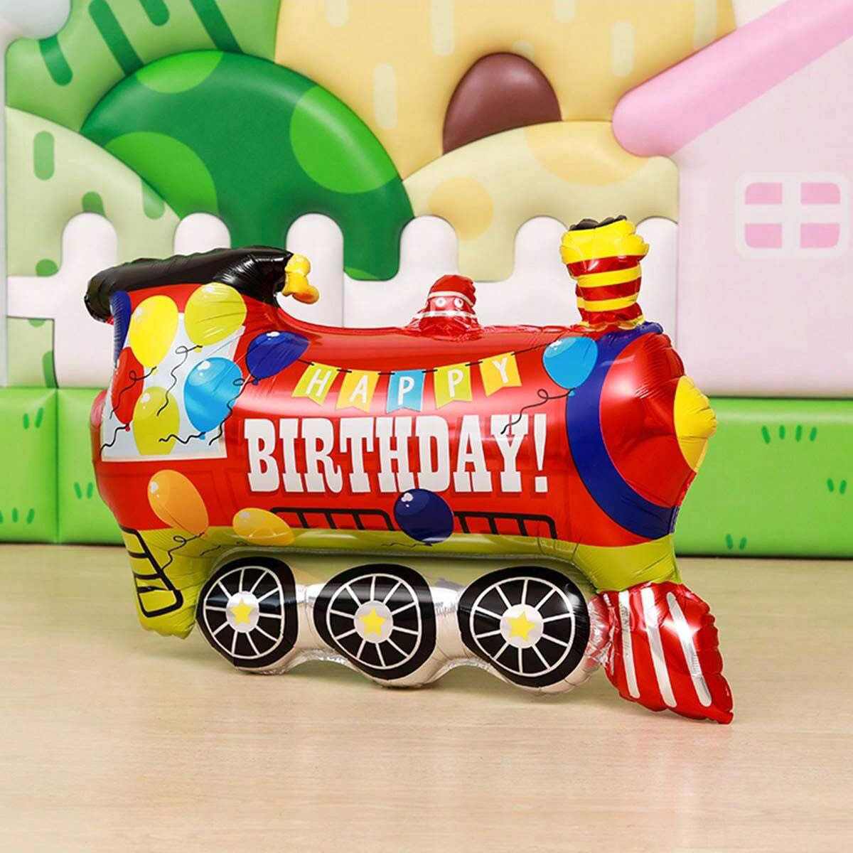 14pcs Train Balloon Kit for Bi - Wedding Day Supply Kit recension och pris
