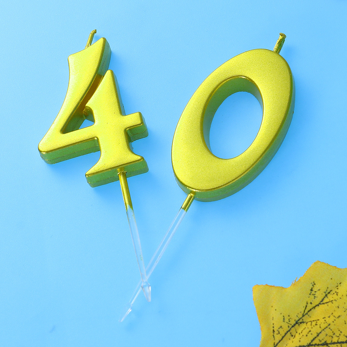2Pcs 40 Birthday Number Candle - Unity Candle Set recension och pris