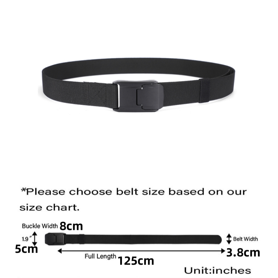 2026 New Stretch Belt For Men  - Wedding Job recension och pris