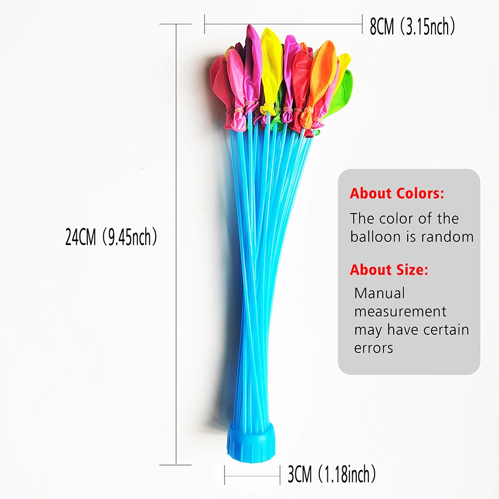 555/1111pcs Fast Water Filling - Wedding Qq recension och pris