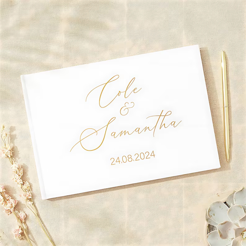 Personalized Guest Book for We - Personalized Guest Book recension och pris
