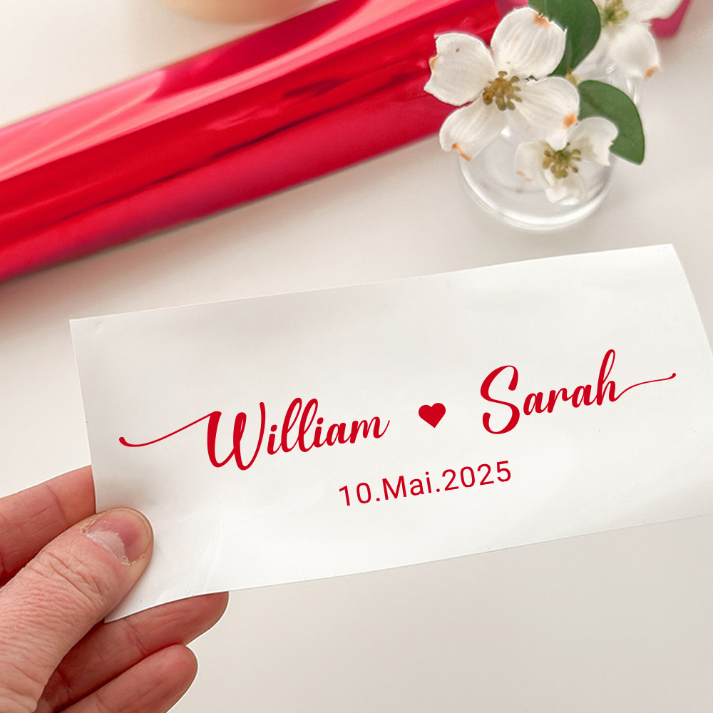 Custom Name Decals for Wedding - Wedding Supply.Box recension och pris