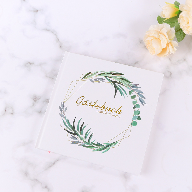 Custom Wedding Guest Book with - Personalized Guest Book recension och pris