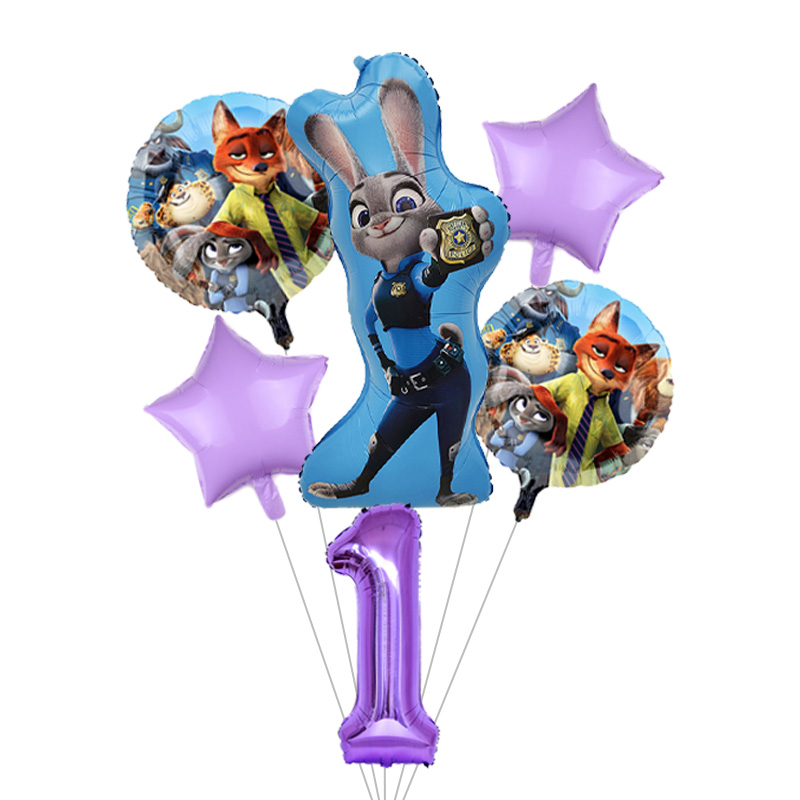 Zootopia Animal Cartoon Balloo - Wedding Day Supply Kit recension och pris