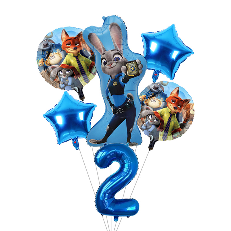 Zootopia Animal Cartoon Balloo - Wedding Day Supply Kit recension och pris