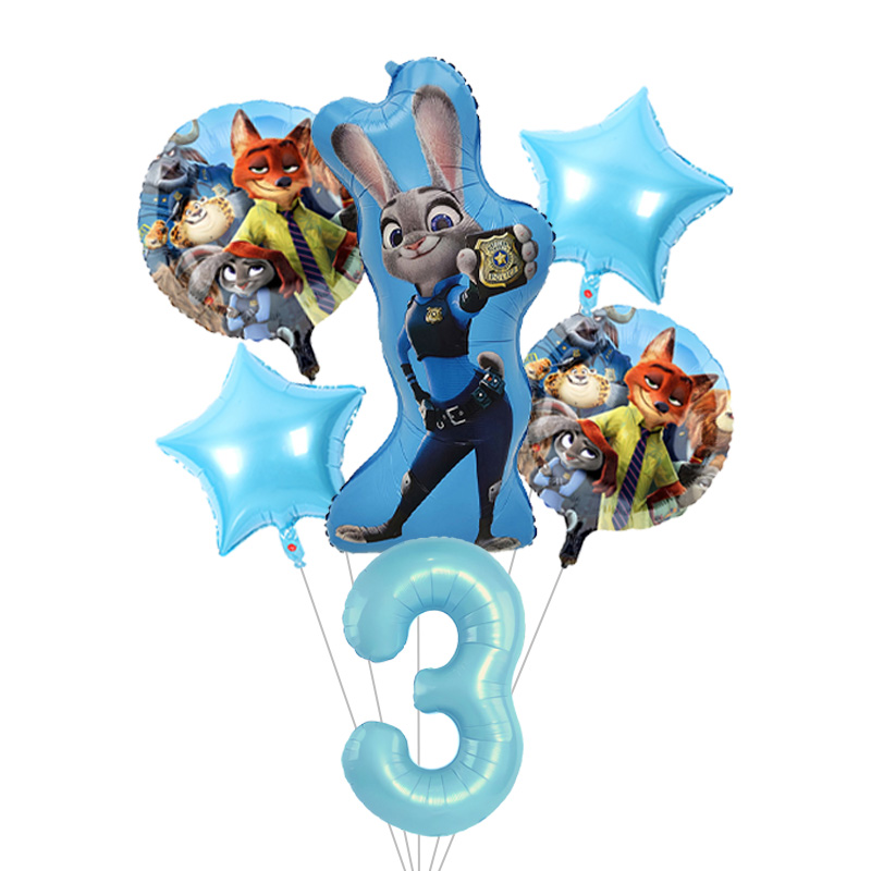 Zootopia Animal Cartoon Balloo - Wedding Day Supply Kit recension och pris