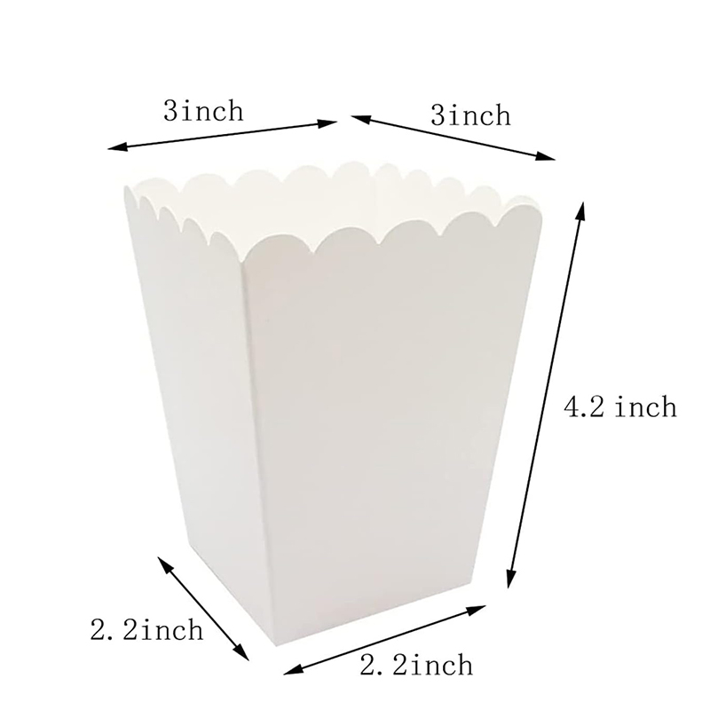 12pcs Paper Candy Cartons Popc - Wedding Supply.Box recension och pris