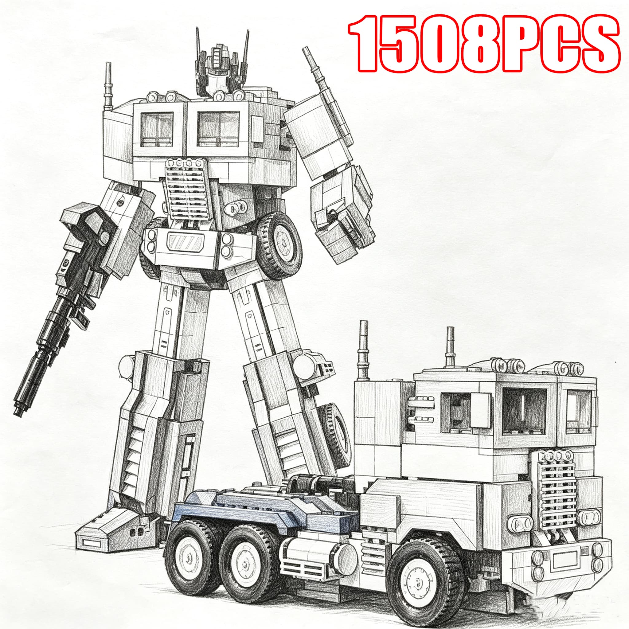 NEW 1:8 Scale 1508PCS Technica - Wedding Job recension och pris