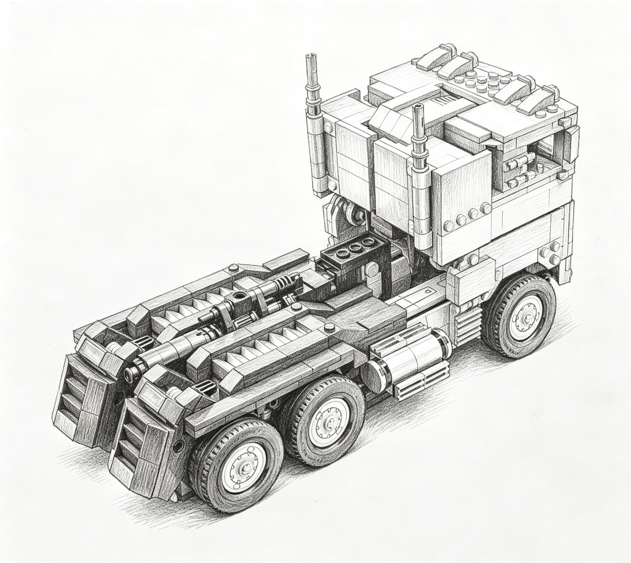 NEW 1:8 Scale 1508PCS Technica - Wedding Job recension och pris