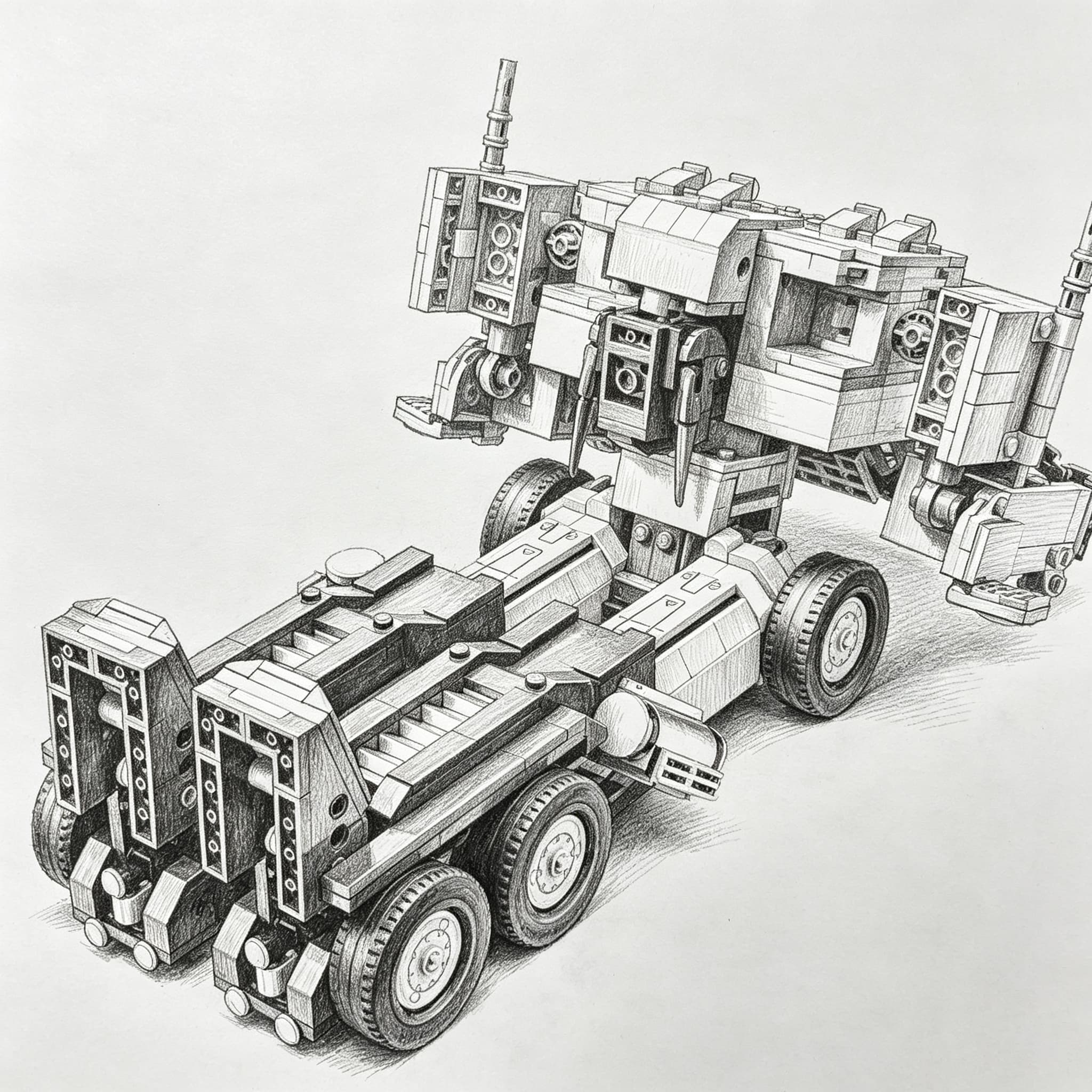 NEW 1:8 Scale 1508PCS Technica - Wedding Job recension och pris