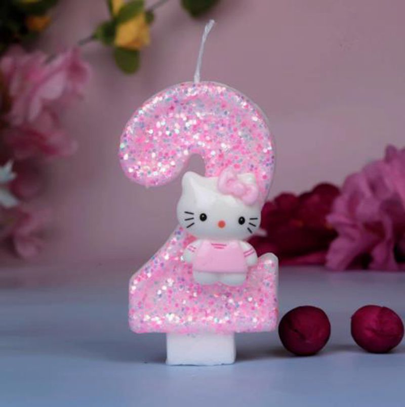 Cute Hello Kitty Cat Digital N - Unity Candle Set recension och pris