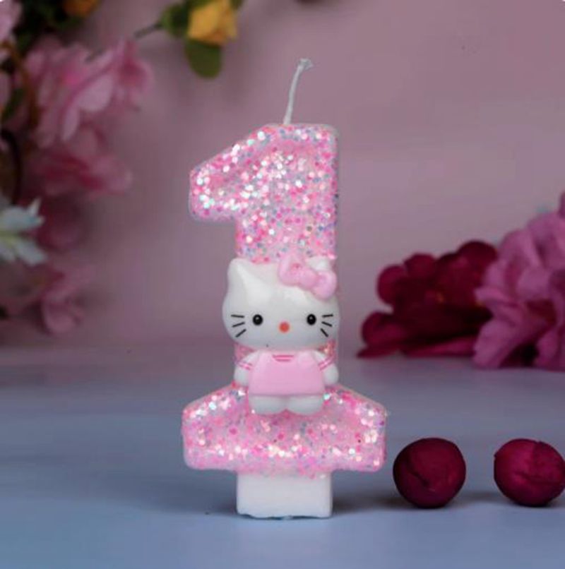 Cute Hello Kitty Cat Digital N - Unity Candle Set recension och pris