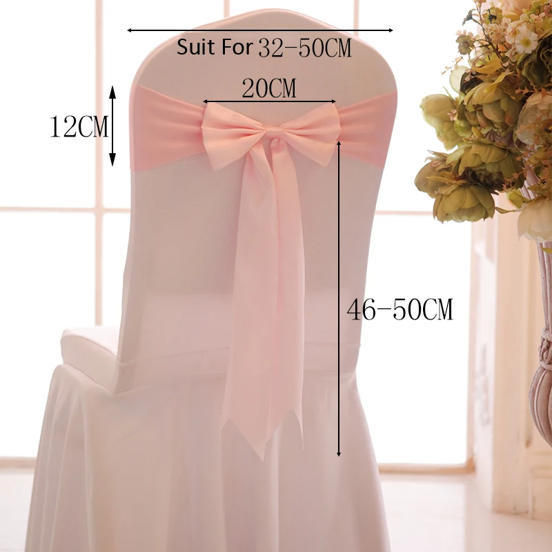 25pcs Satin Spandex Chair Cove - Chair Sash Organza recension och pris