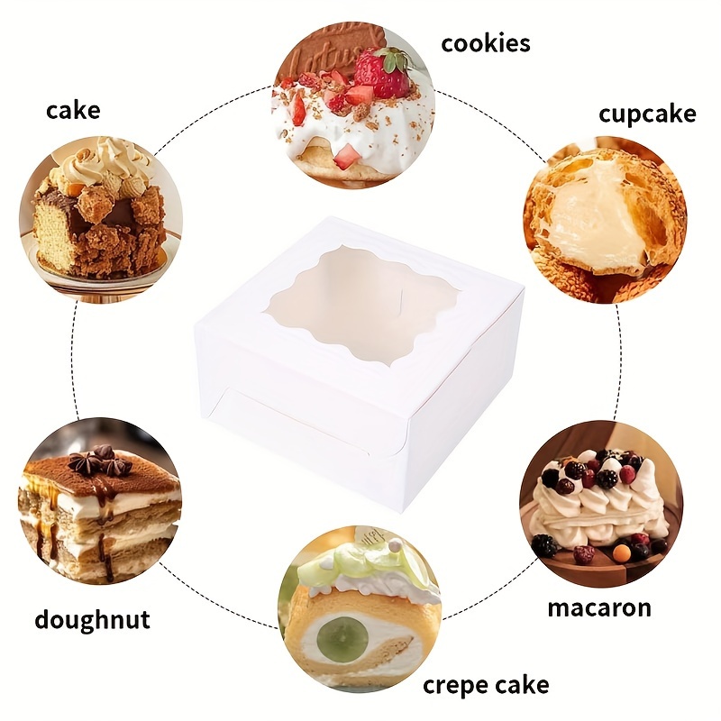 10Pcs Kraft Paper Cake Candy B - Wedding Supply.Box recension och pris
