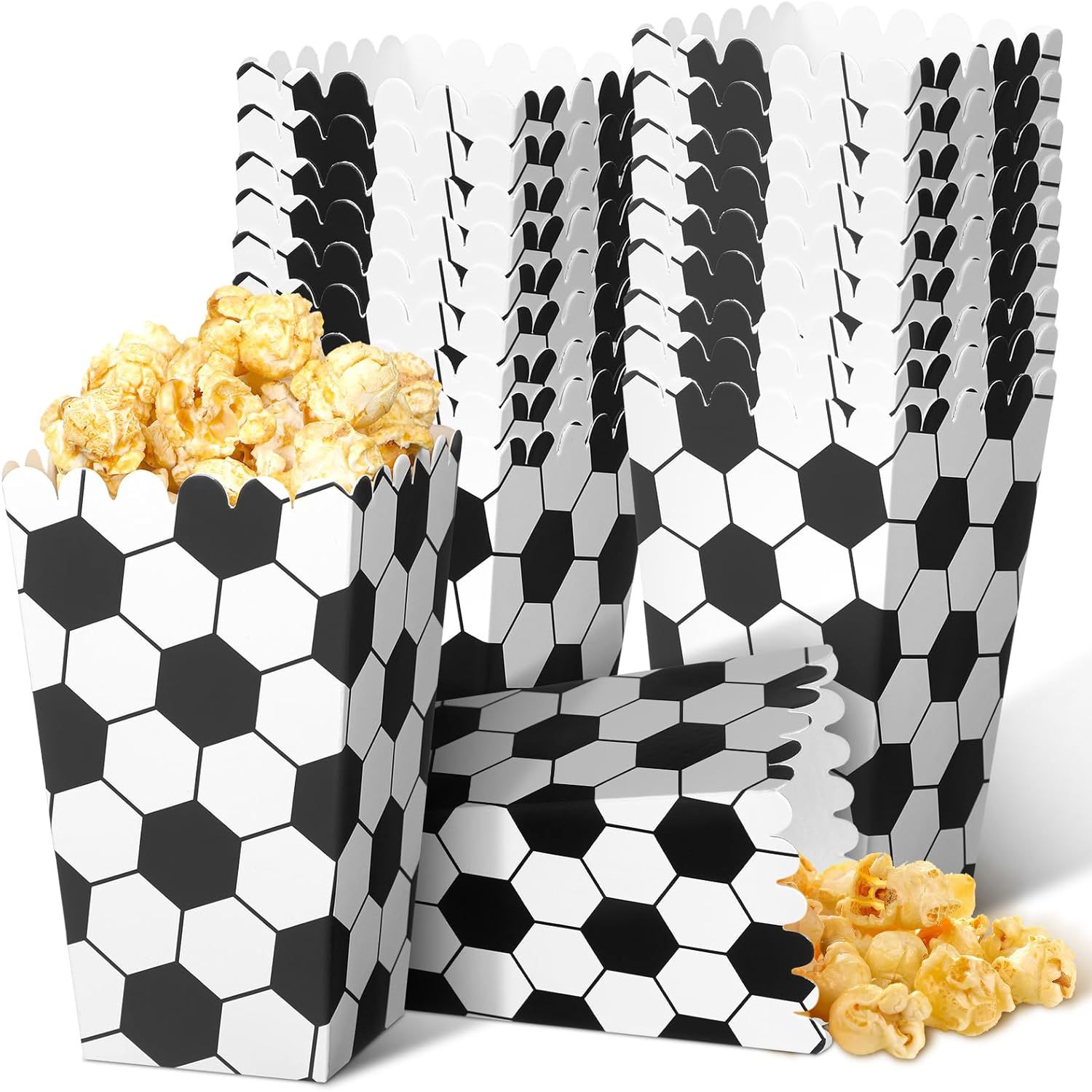 6/18Pcs  Football Popcorn Boxe - Wedding Supply.Box recension och pris