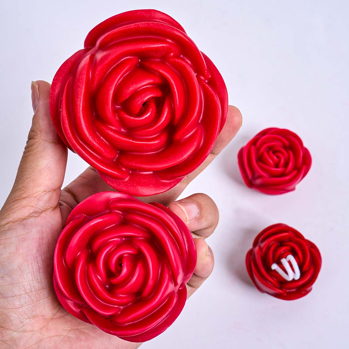 3D Flower Shape Silicone Candl - Unity Candle Set recension och pris