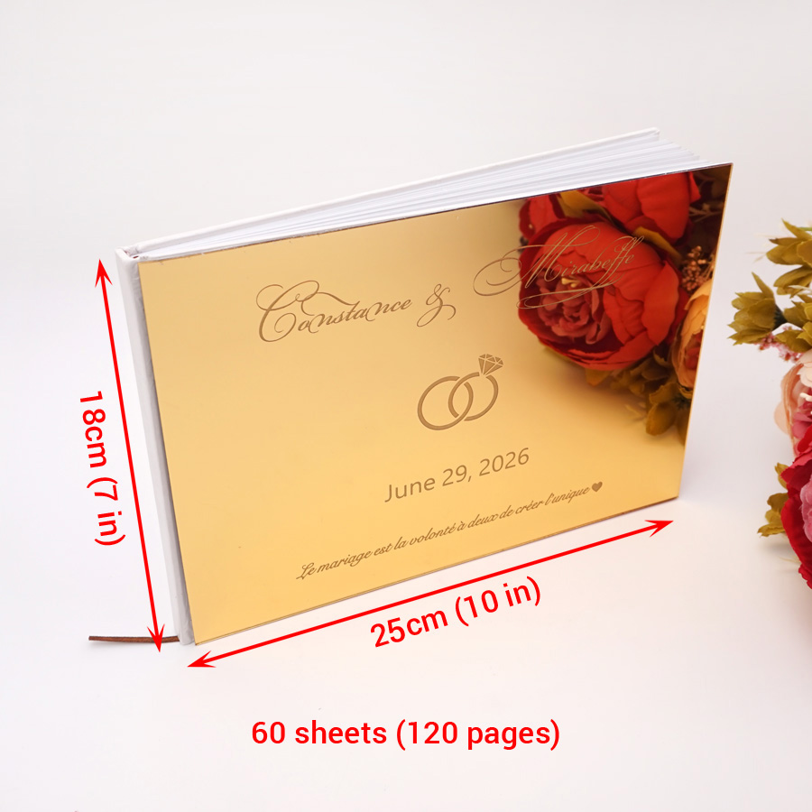 Personalized Wedding Custom Si - Personalized Guest Book recension och pris