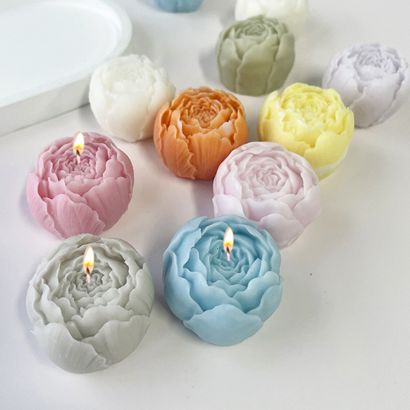 3D Roses Candle Silicone Mold  - Unity Candle Set recension och pris