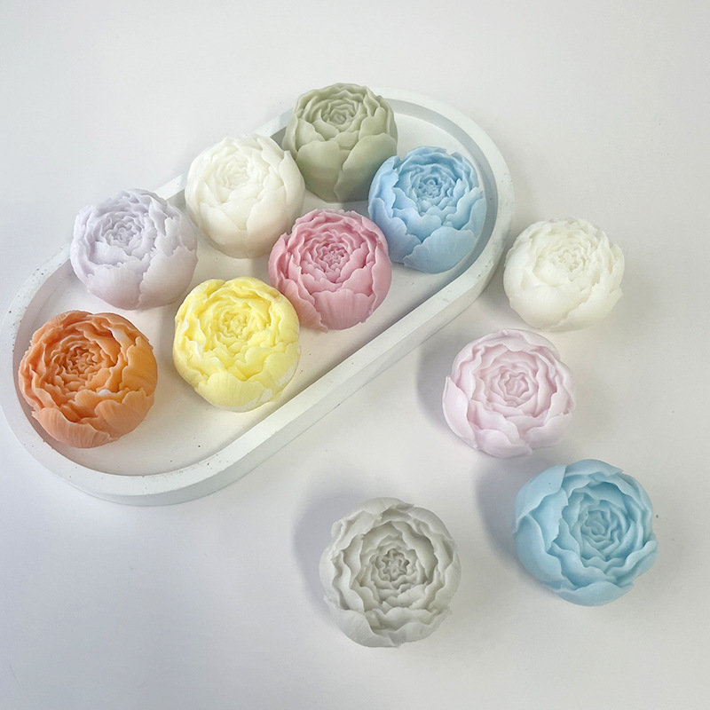 3D Roses Candle Silicone Mold  - Unity Candle Set recension och pris