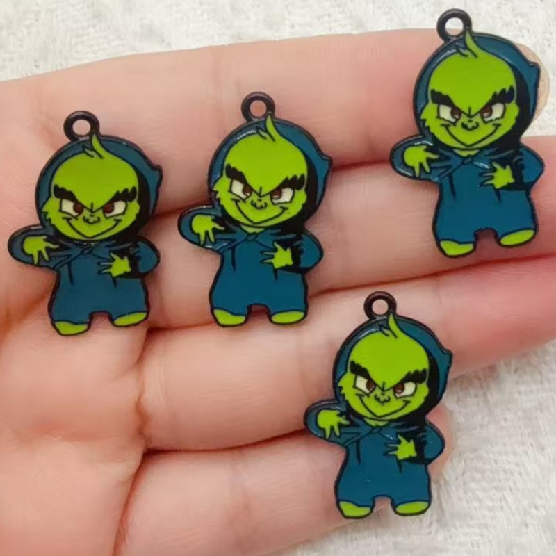 10pcs alloy drip oil cartoon C - Wedding Yes recension och pris