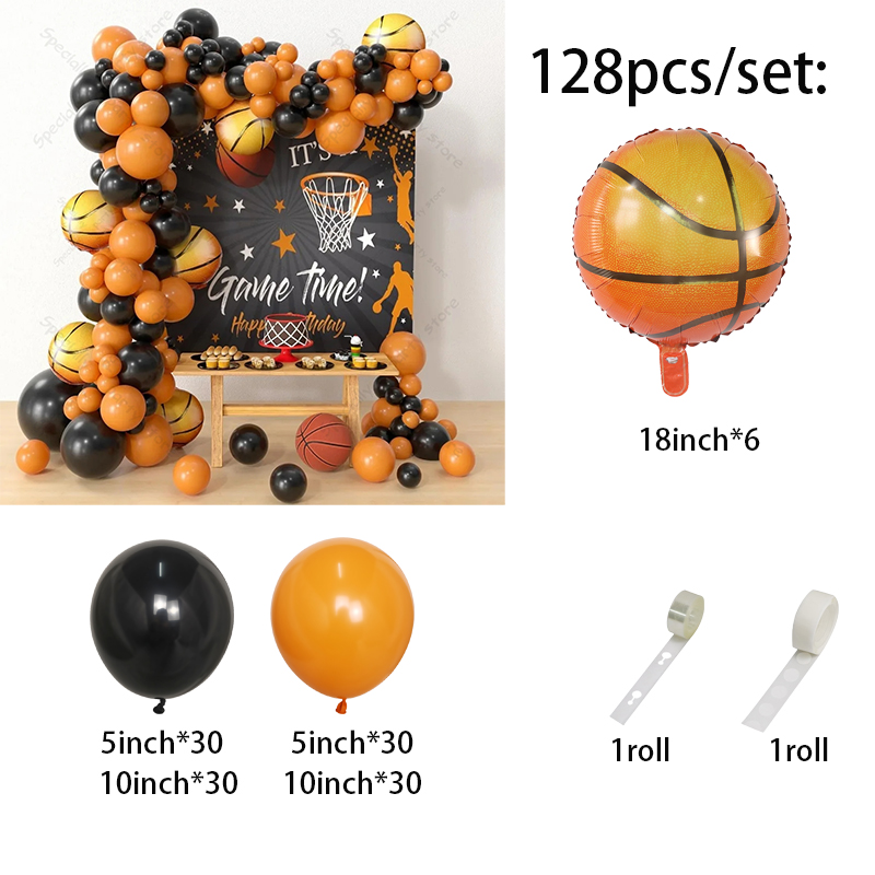 1Set Basketball Foil Balloon G - Wedding Day Supply Kit recension och pris